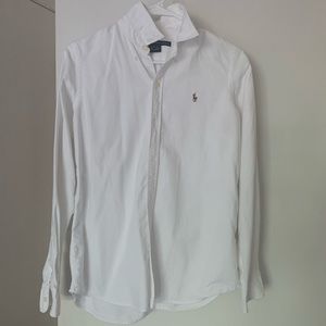 Ralph Lauren Sport Polo white oxford size 10.